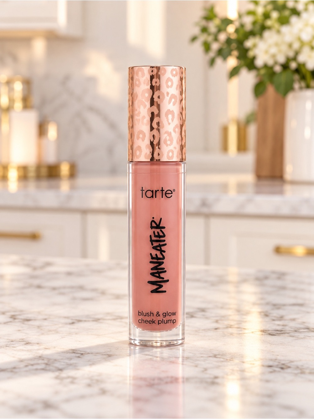 💗 TARTE Maneater Blush & Glow Cheek Plump — Shade 448